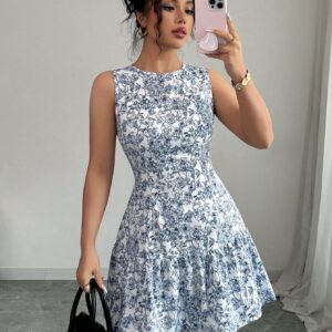 Elenzga Vestido mini elegante